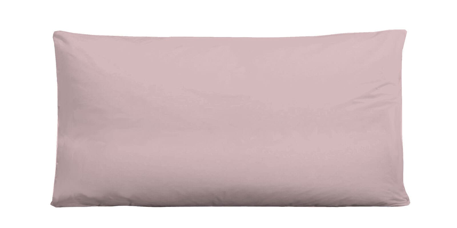 PRONIGHT Uni-Satin-Kissenbezug 40 x 80 cm mauve