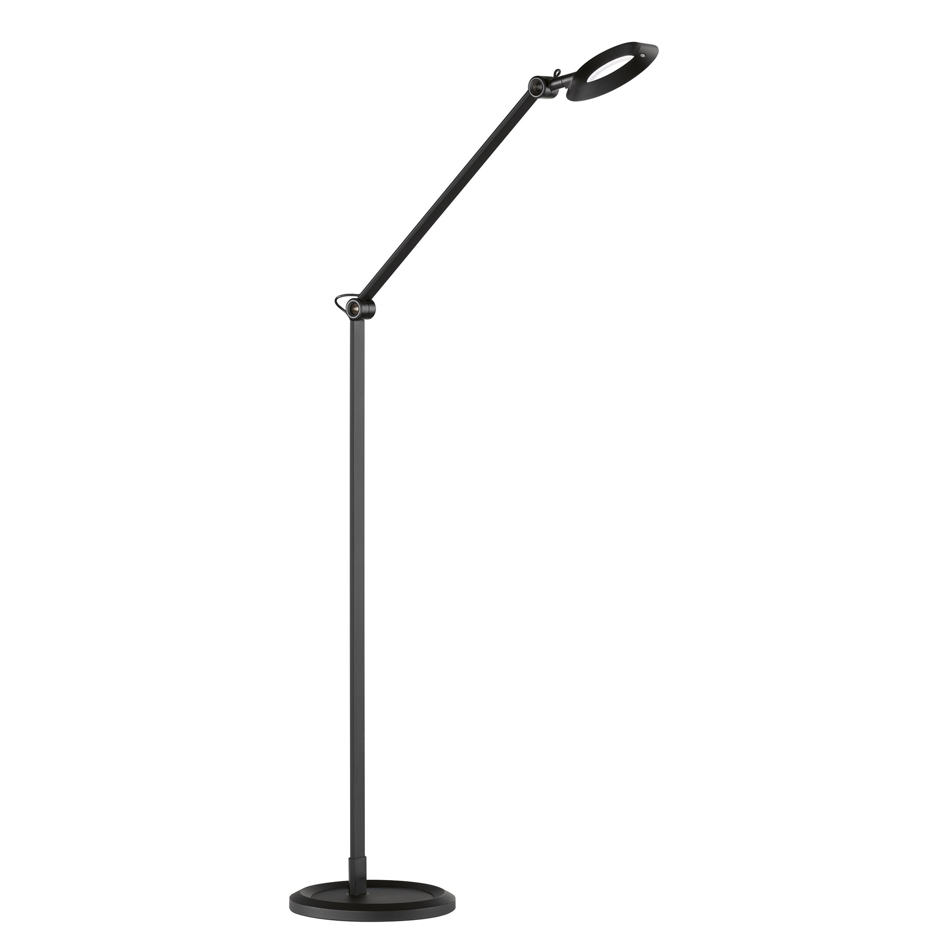 SCHÖNER WOHNEN-Kollektion LED Stehlampe OFFICE 128 cm schwarz