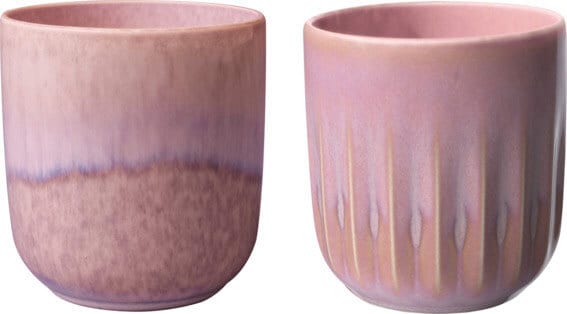 like. Becher PERLEMOR CORAL 2er Set rosa