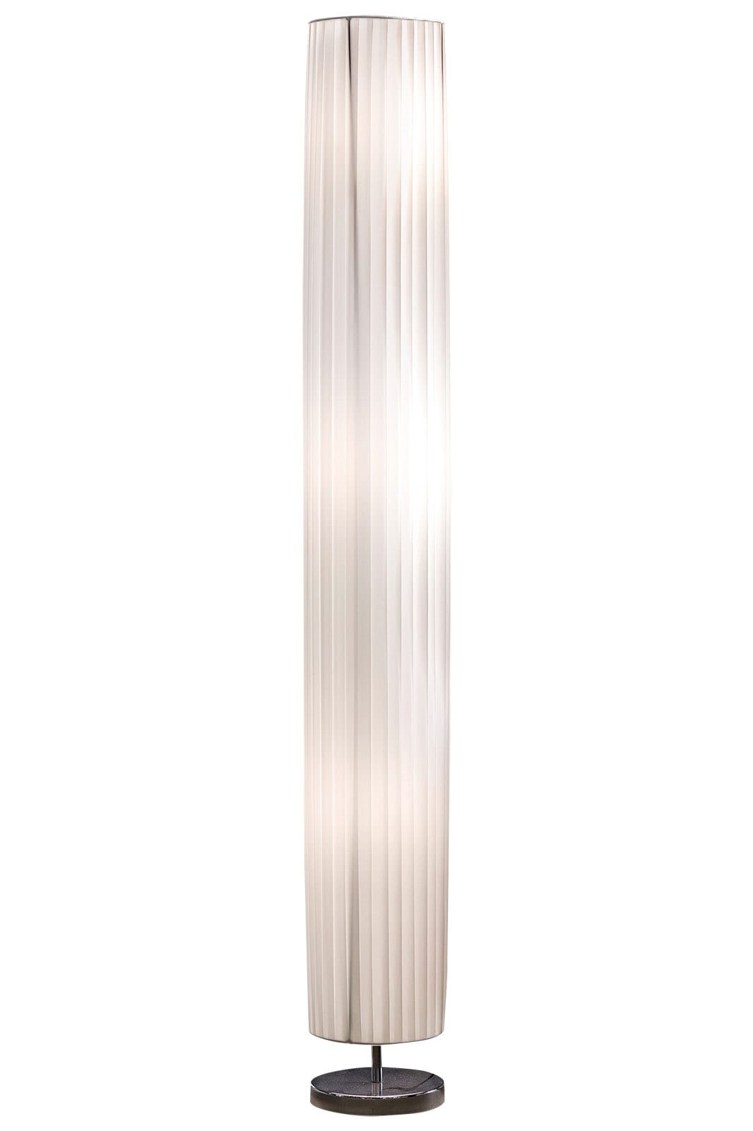 CASAVANTI Retrofit Stehlampe rund 160 cm weiß