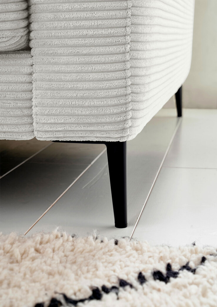 Ole Gunderson Ecksofa DOWNTOWN 170 x 272 cm Cord light grey