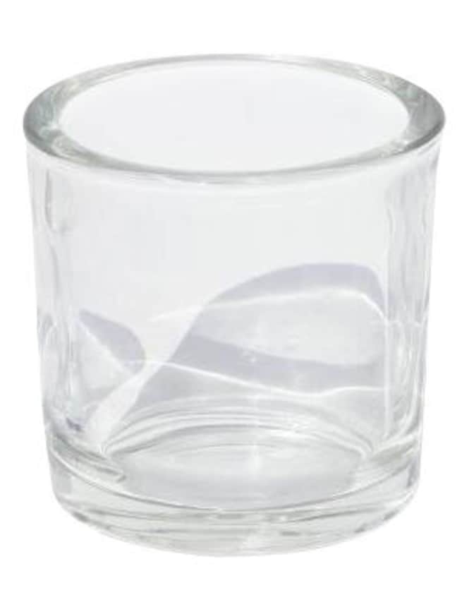Teelichthalter 8 cm Klarglas