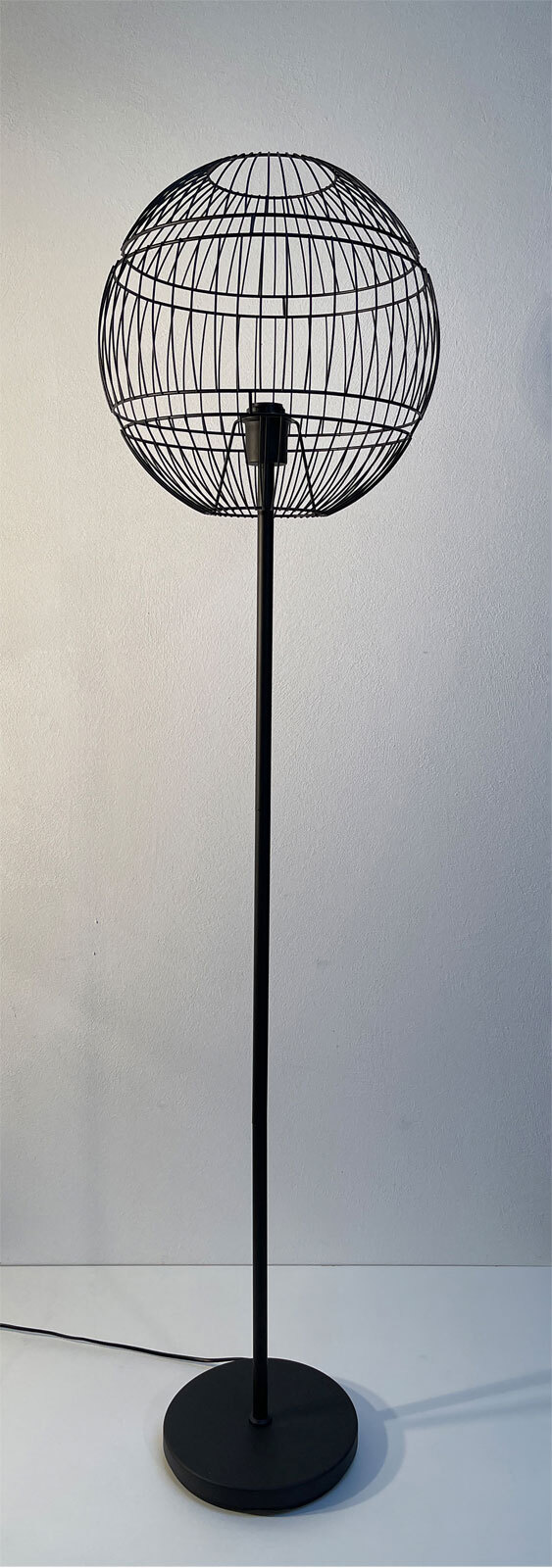 FISCHER & HONSEL Retrofit Stehlampe DROPS 38 x 150 cm schwarz