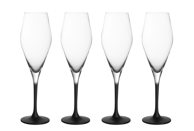 Villeroy & Boch Champagnerglas MANUFACTURE ROCK 4er Set