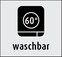 JOOP! Waschhandschuh DOUBLEFACE 16 x 22 cm grau