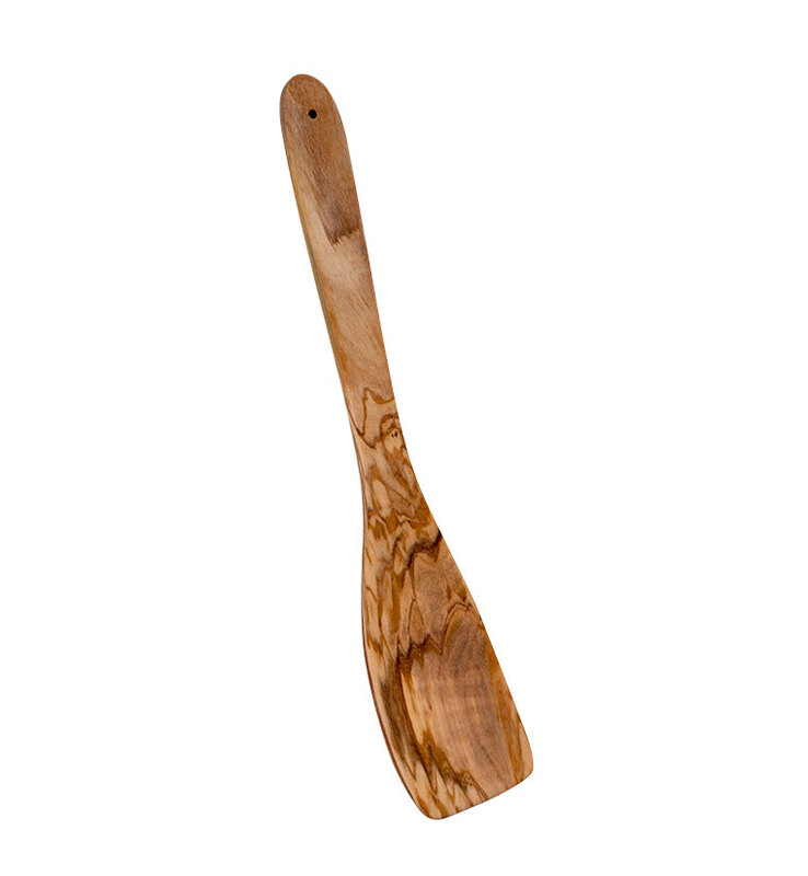 metaltex Pfannenwender OLIVO LINE 33,5 cm Olivenholz braun