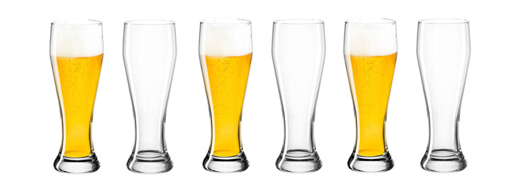 montana Weizenbierglas BASIC 6er Set - je 500 ml