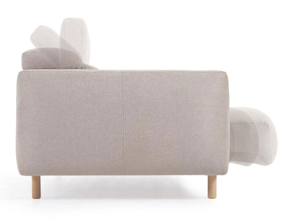 Kave Home Sofa 3-Sitzer SINGA beige