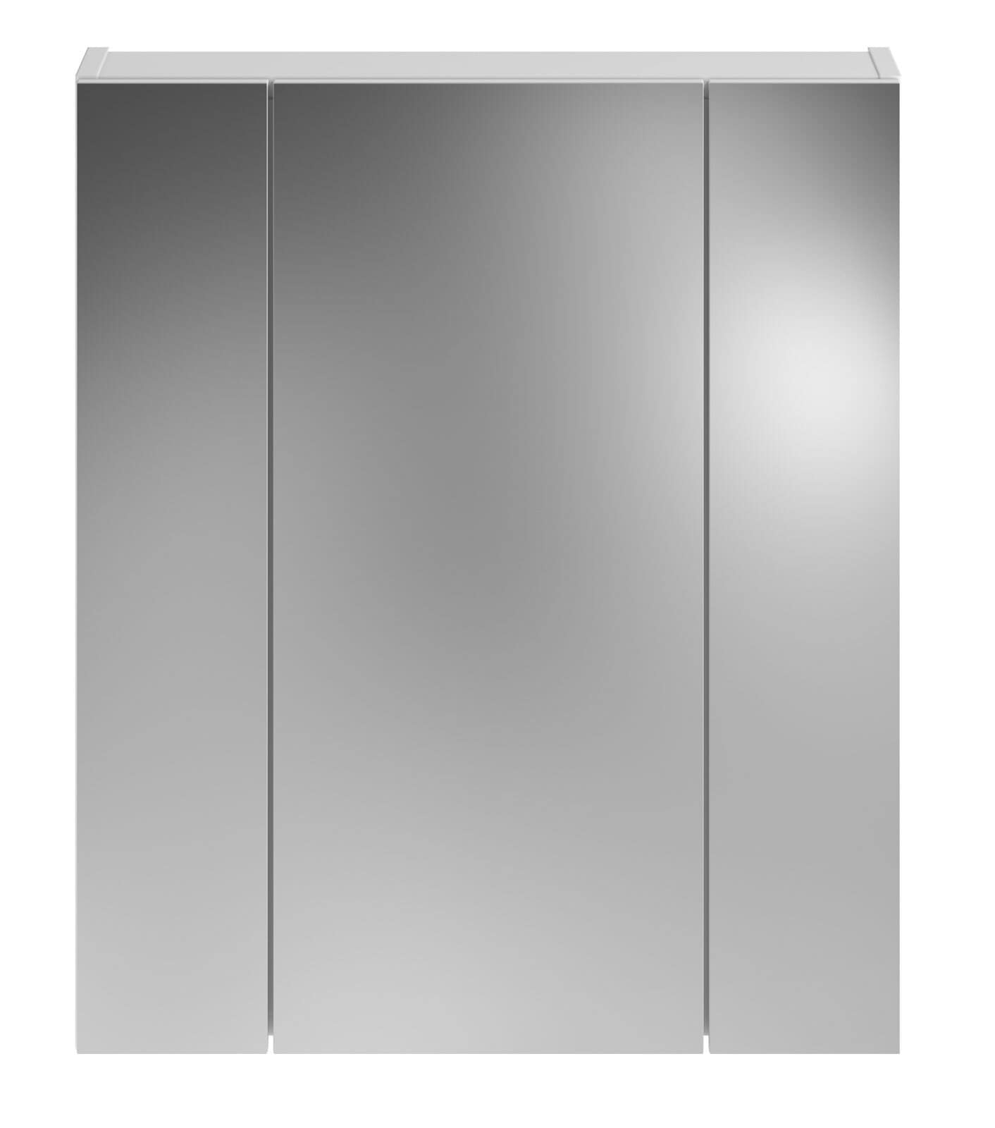 Spiegelschrank LINUS 60 x 70 cm inklusive Beleuchtung weiß