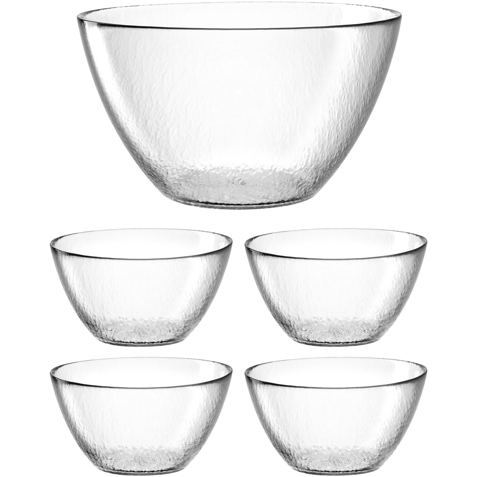 LEONARDO Schalenset SELECTION 5-teilig Glas