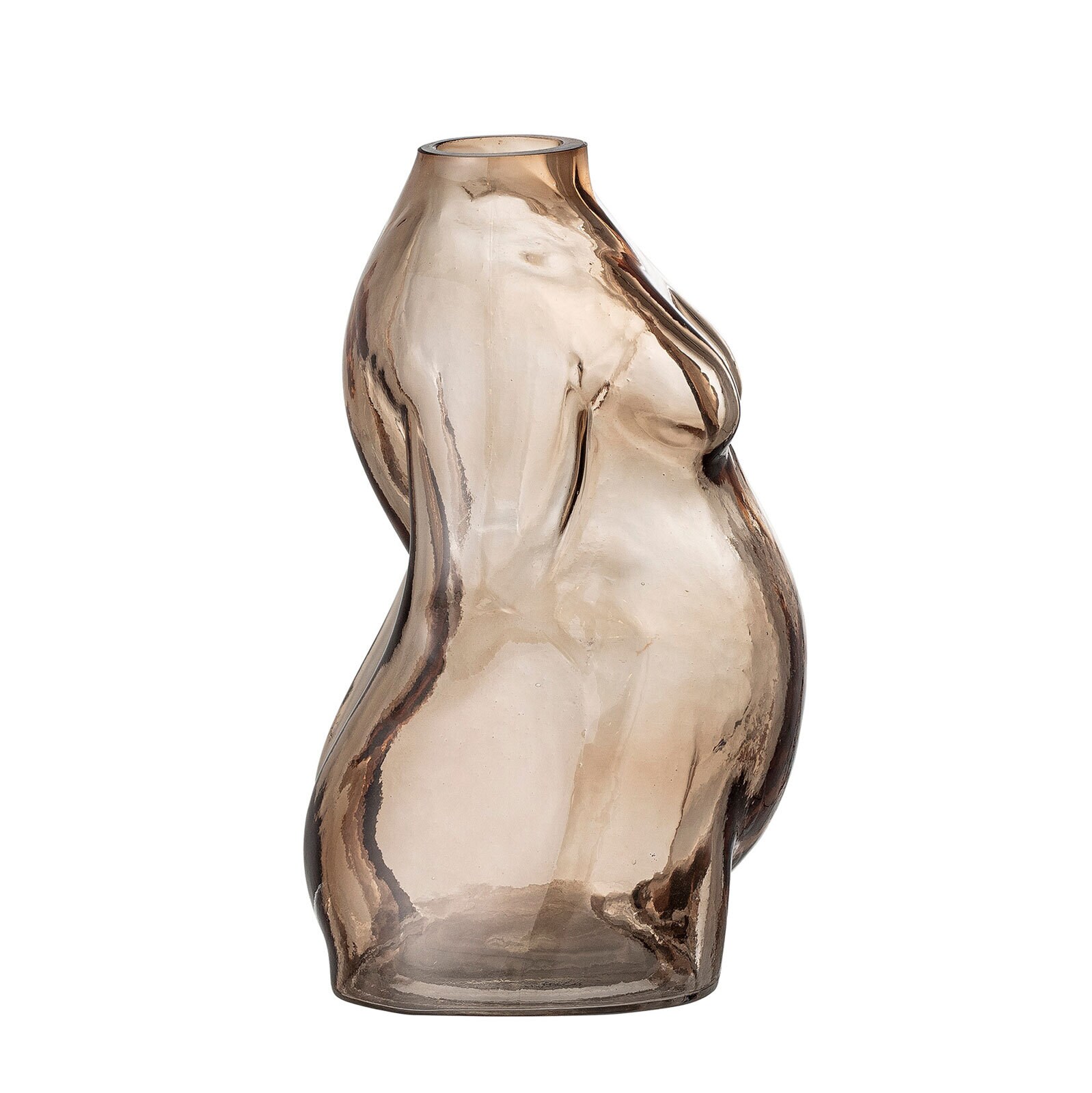 Bloomingville Vase EVIE 19 cm braun