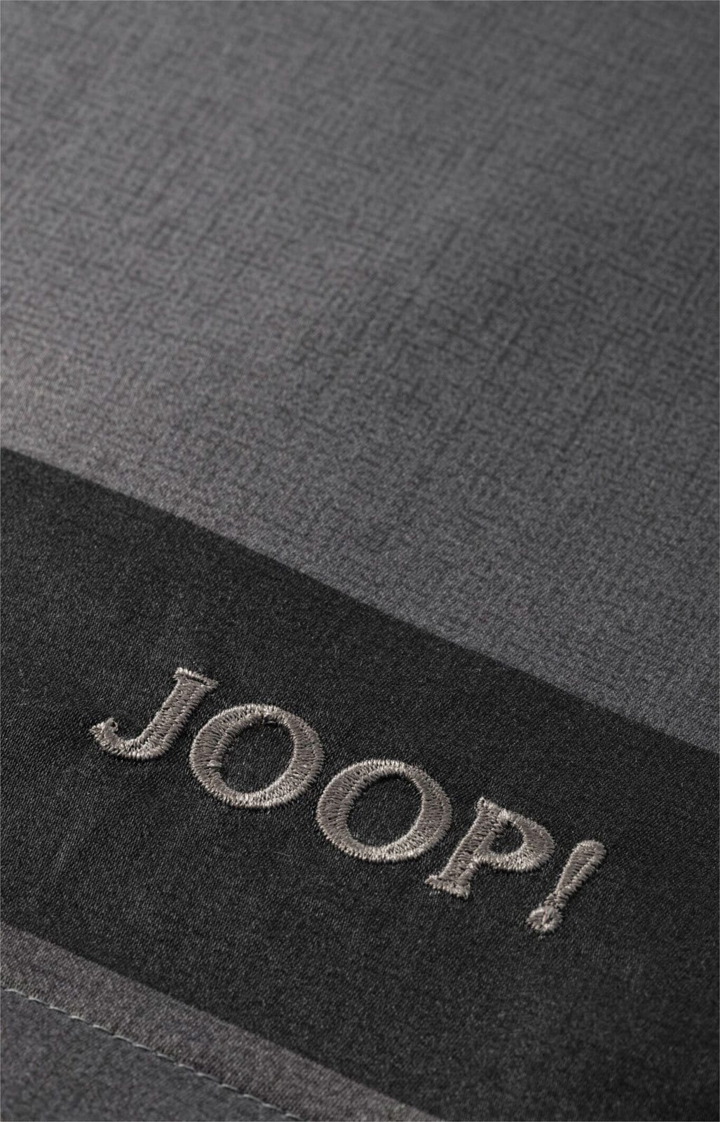 JOOP! Mako-Satin-Bettwäsche LIGHTS 155 x 220 cm ebony