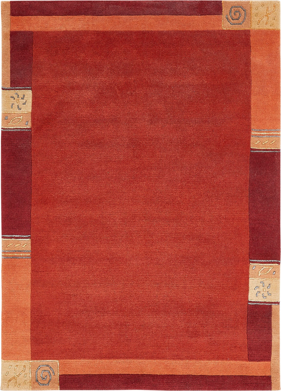 Teppich MANALI 200 x 300 cm rot