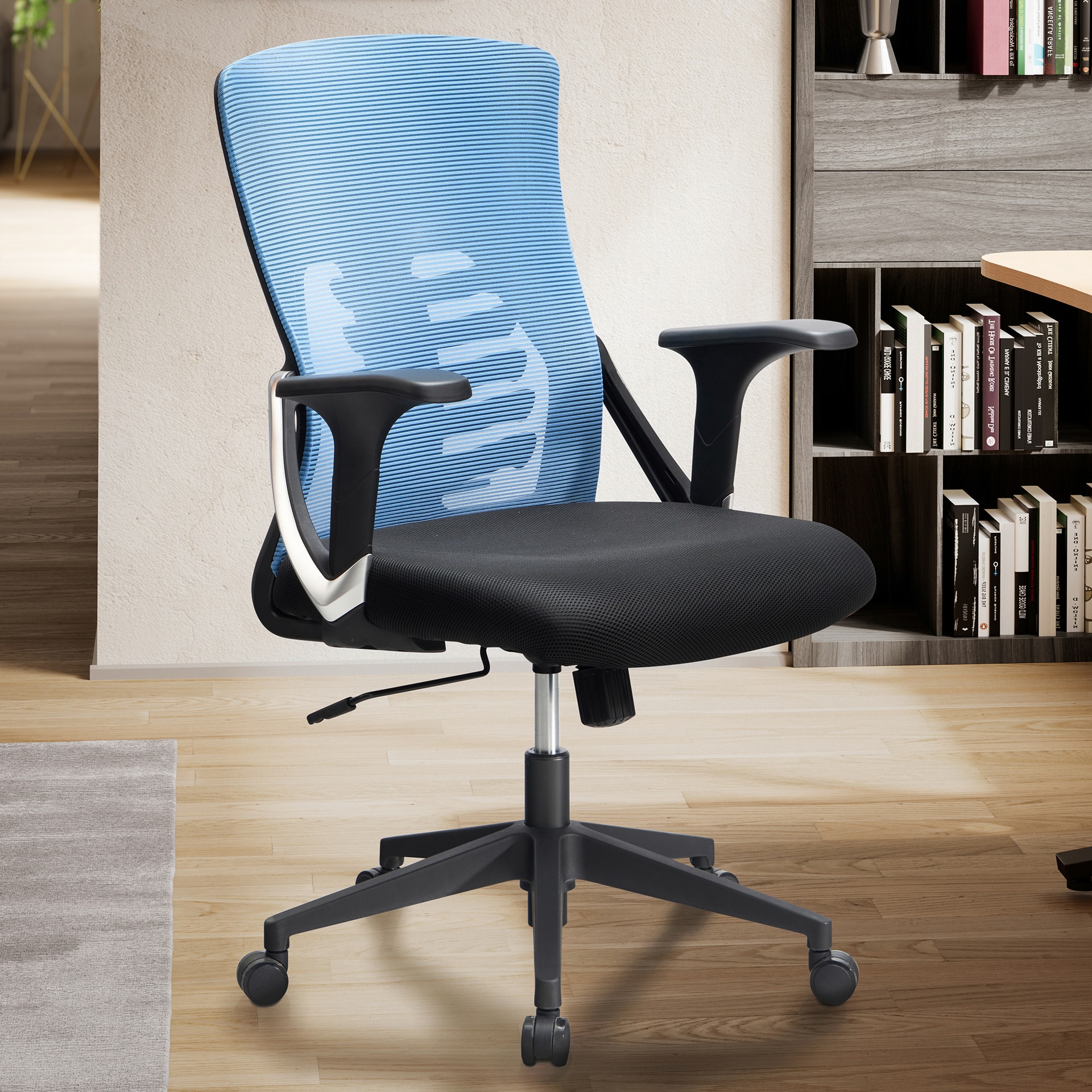 CASAVANTI Bürostuhl 65 x 104 x 65 cm Stoff blau