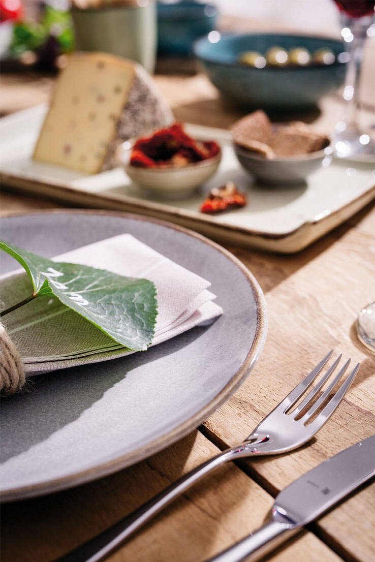 CreaTable Tasse NATURE COLLECTION 6er Set steingrau