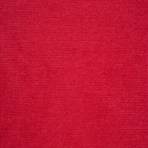 Ecksofa CALUNA 273 x 234 cm Stoffbezug rot