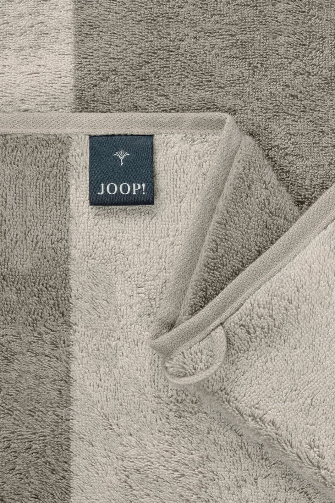 JOOP! Duschtuch TONE DOUBLEFACE 80 x 150 cm platin 