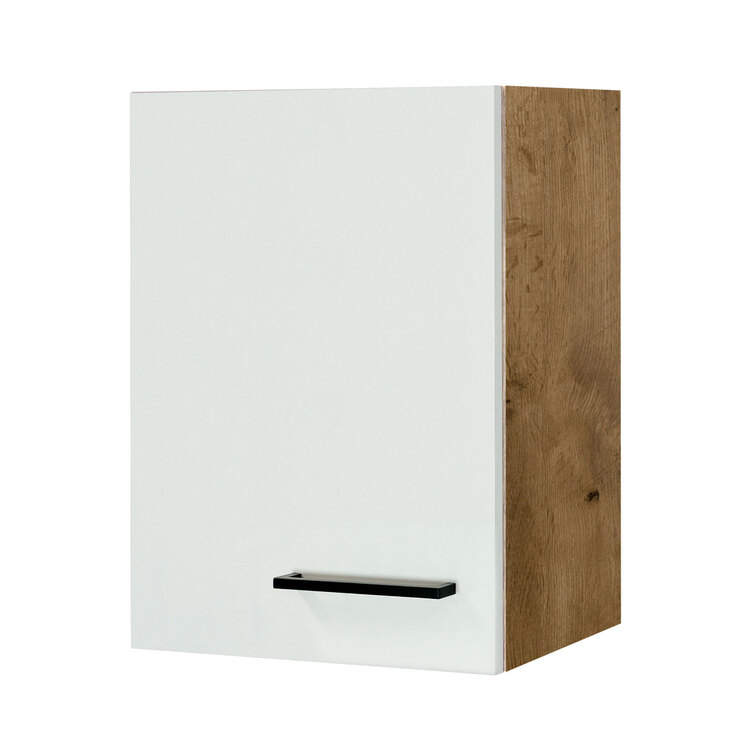 Küchen Hängeschrank AVILA 40 cm Eiche /weiß matt