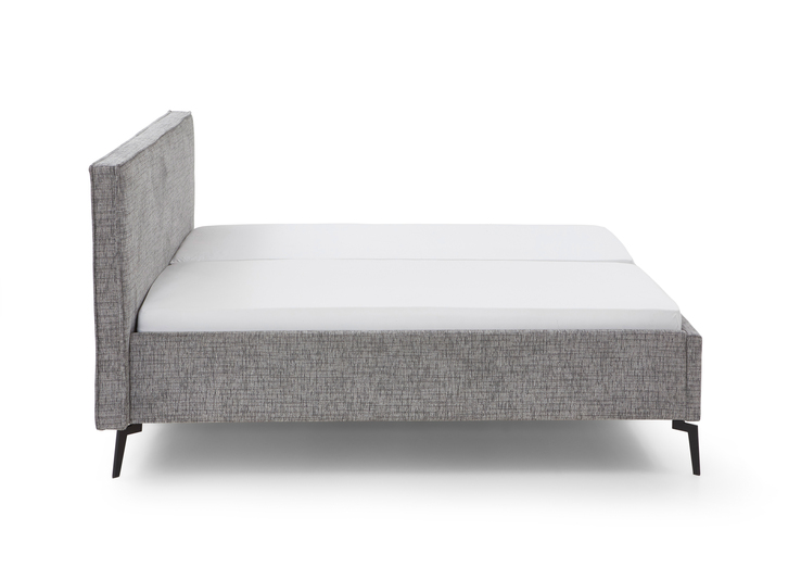 Bettgestell RIVA 180 x 200 cm grau