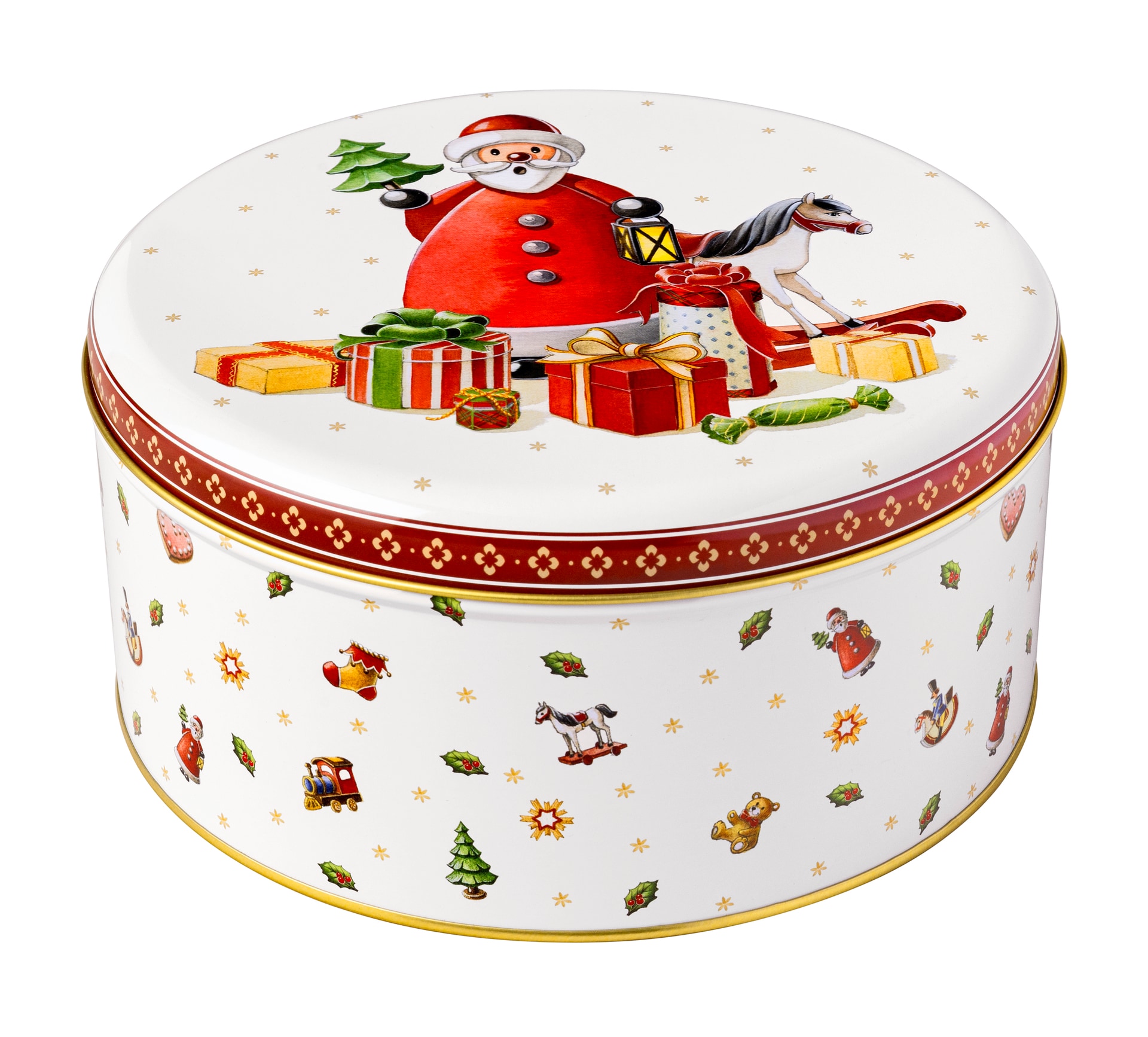 Villeroy & Boch Weihnachten Keksdosen 3tlg, Set WINTER COLLAGE ACCESSOIRES 