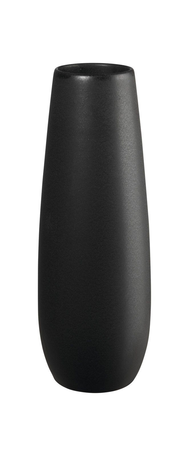 ASA Vase EASE XL 32 cm black-iron Durchm. 8 cm