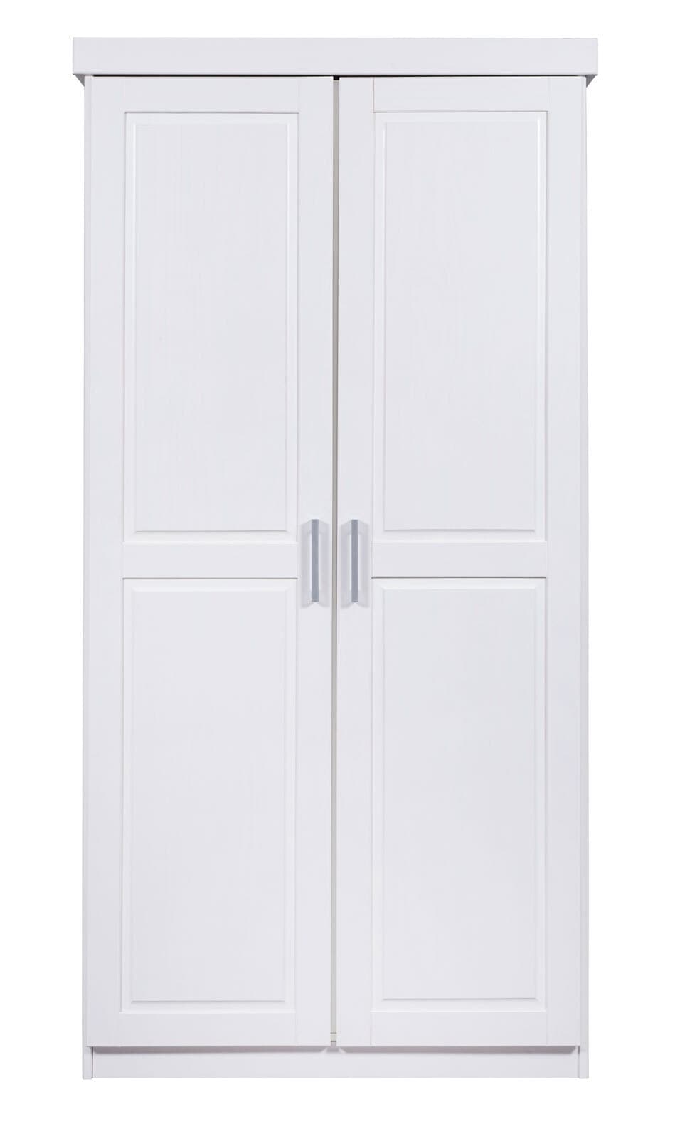 CASAVANTI Drehtürenschrank LEONARD 95 x 190 cm weiß
