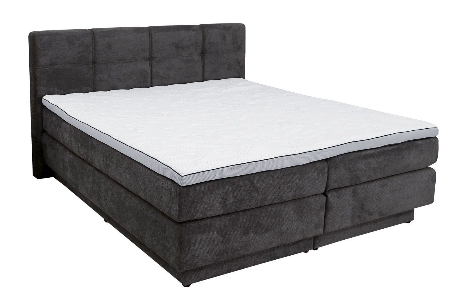 Boxspringbett PORTAGE 180 x 200 cm anthrazit