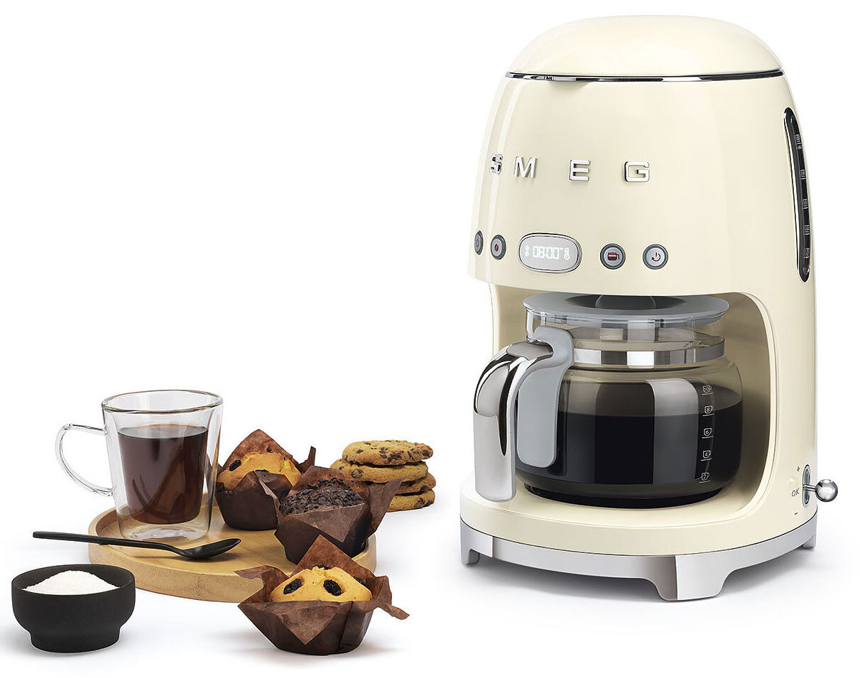 SMEG Filter-Kaffeemaschine Creme