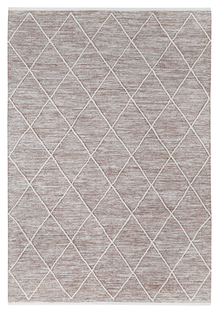 Kelim-Teppich TRELLEBORG 170 x 240 cm braun