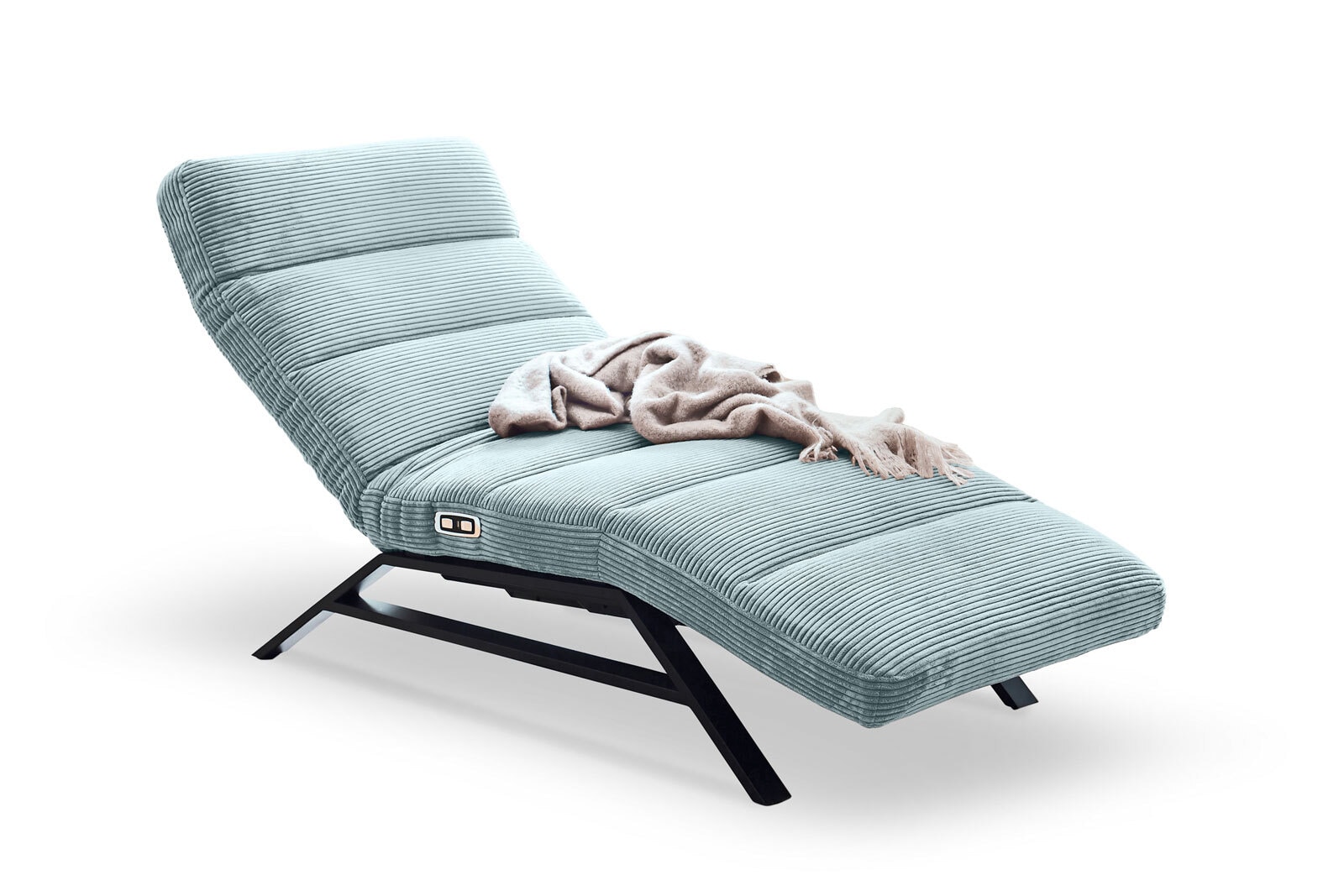 Ole Gunderson Relaxliege KARLSSON Cord lightblue