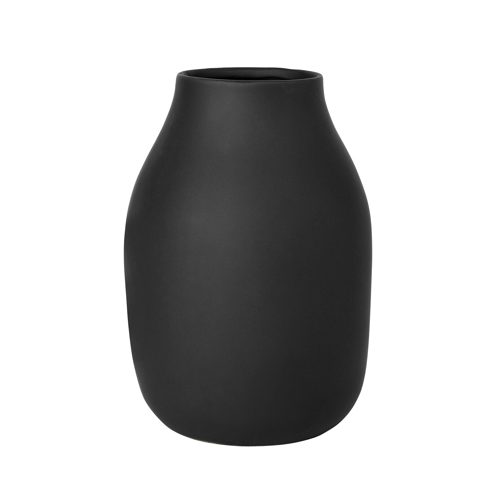 blomus Vase COLORA 20 cm Porzellan peatbraun