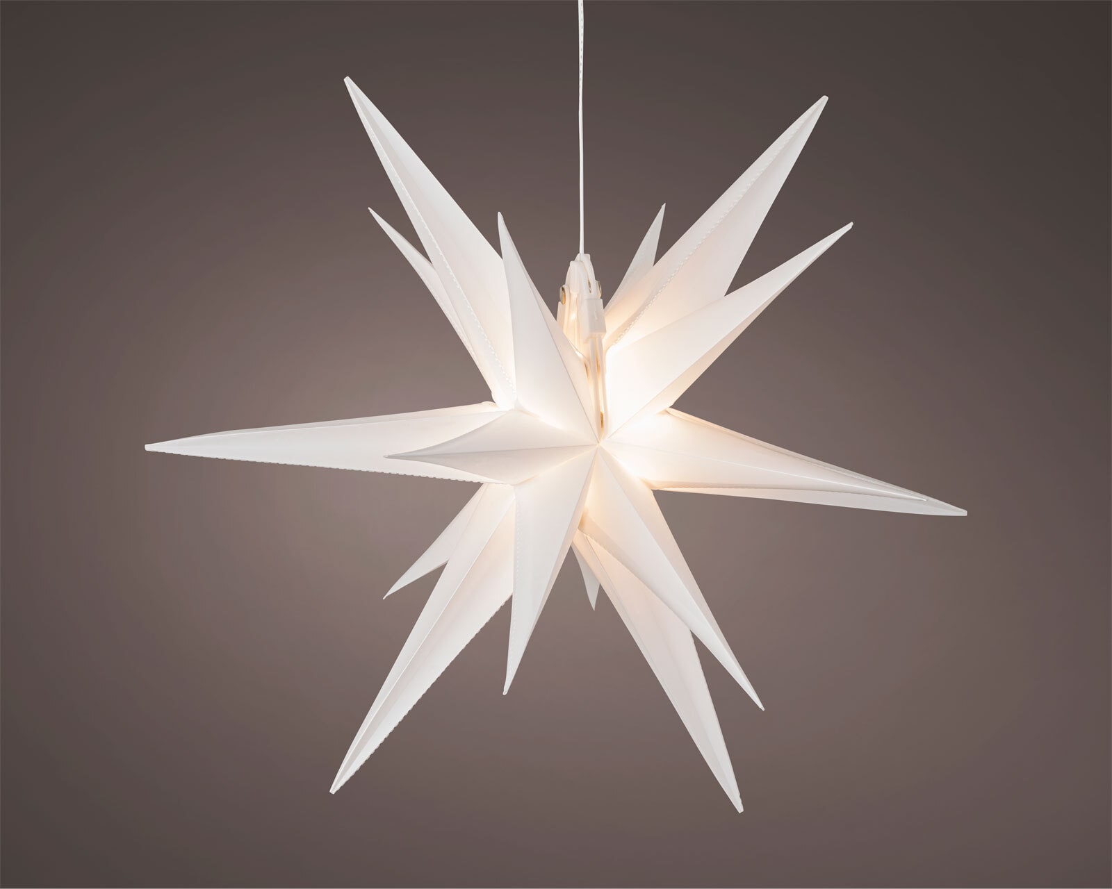 Außen LED Lichtobjekt Weihnachtsstern STAR WW 40 cm weiß