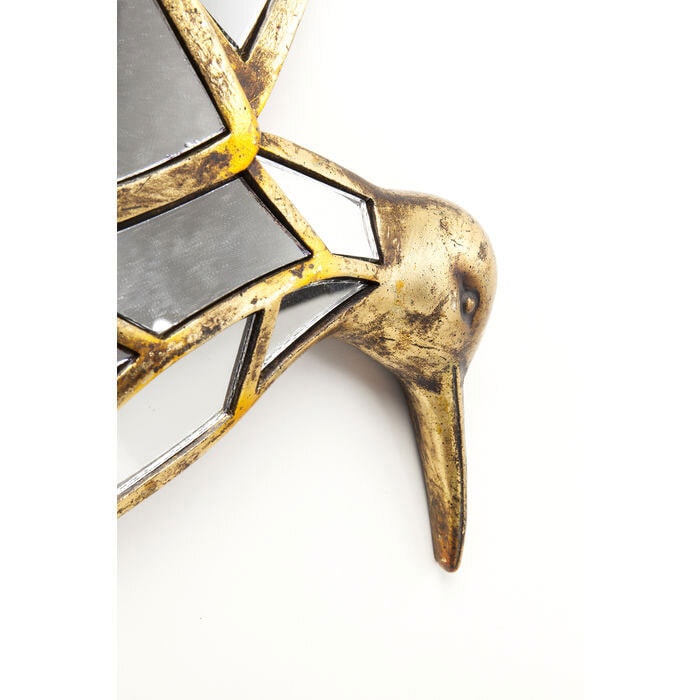 KARE DESIGN Wandschmuck HUMMINGBIRD 37 x 40,5 cm goldfarbig