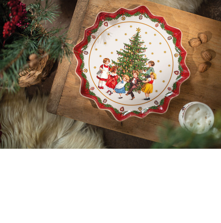 Villeroy & Boch Gebäckteller TOY´s FANTASY Kinder tanzen
