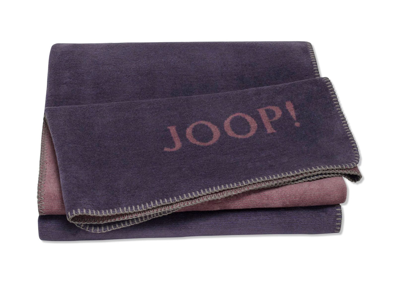 JOOP! Wohndecke MELANGE DOUBLEFACE 150 x 200 cm lila/mauve