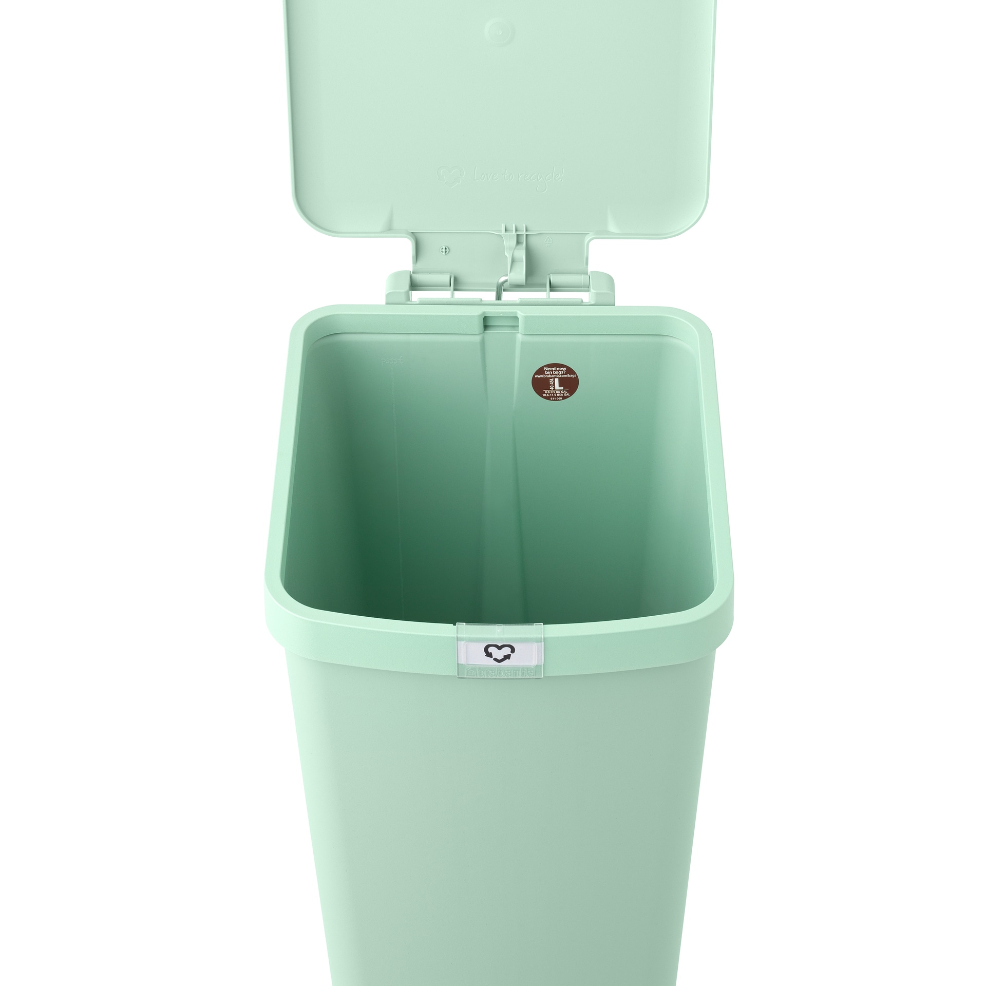 brabantia Treteimer STEPUP 40 Liter Jade Green