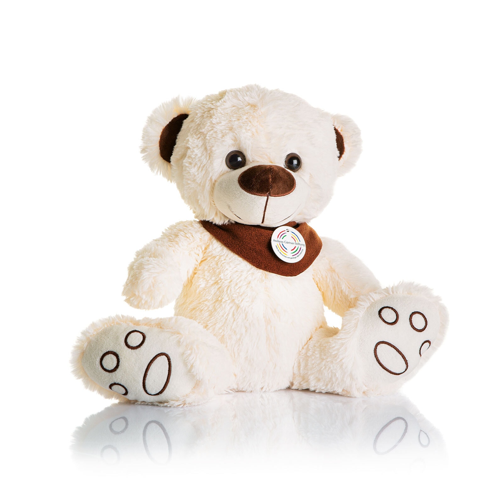 Plüschbär TEDDY 35 cm cremeweiß - GUTES TUN