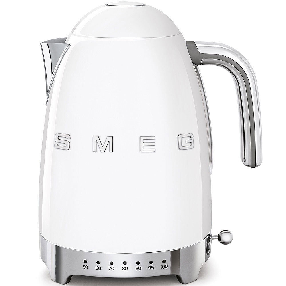 SMEG Wasserkocher 1700 ml variable Temperatursteuerung weiß