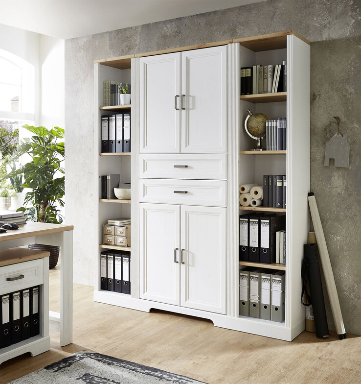 CASAVANTI Aktenschrank Pinie hell/ Artisan Eiche