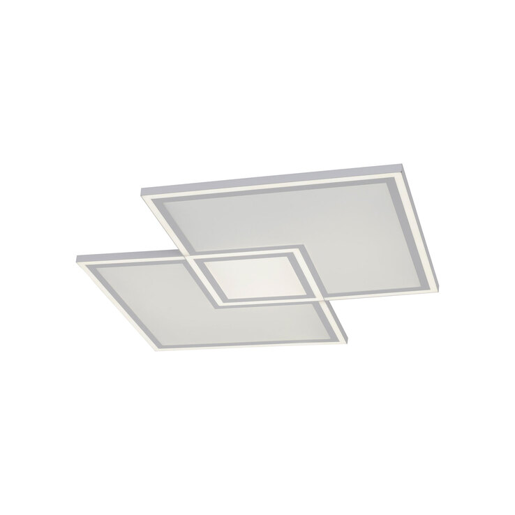 JUST LIGHT LED Deckenlampe EDGING 68 cm weiß