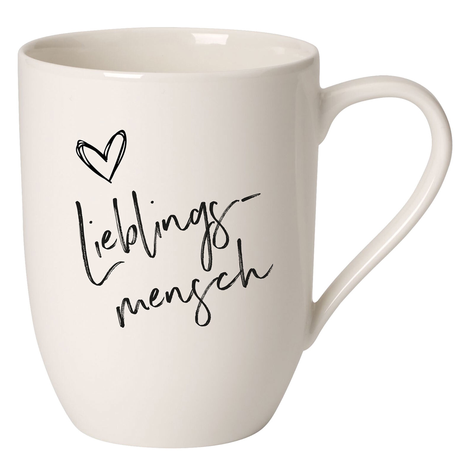 Villeroy & Boch Kaffeebecher STATEMENT LIEBLINGSMENSCH