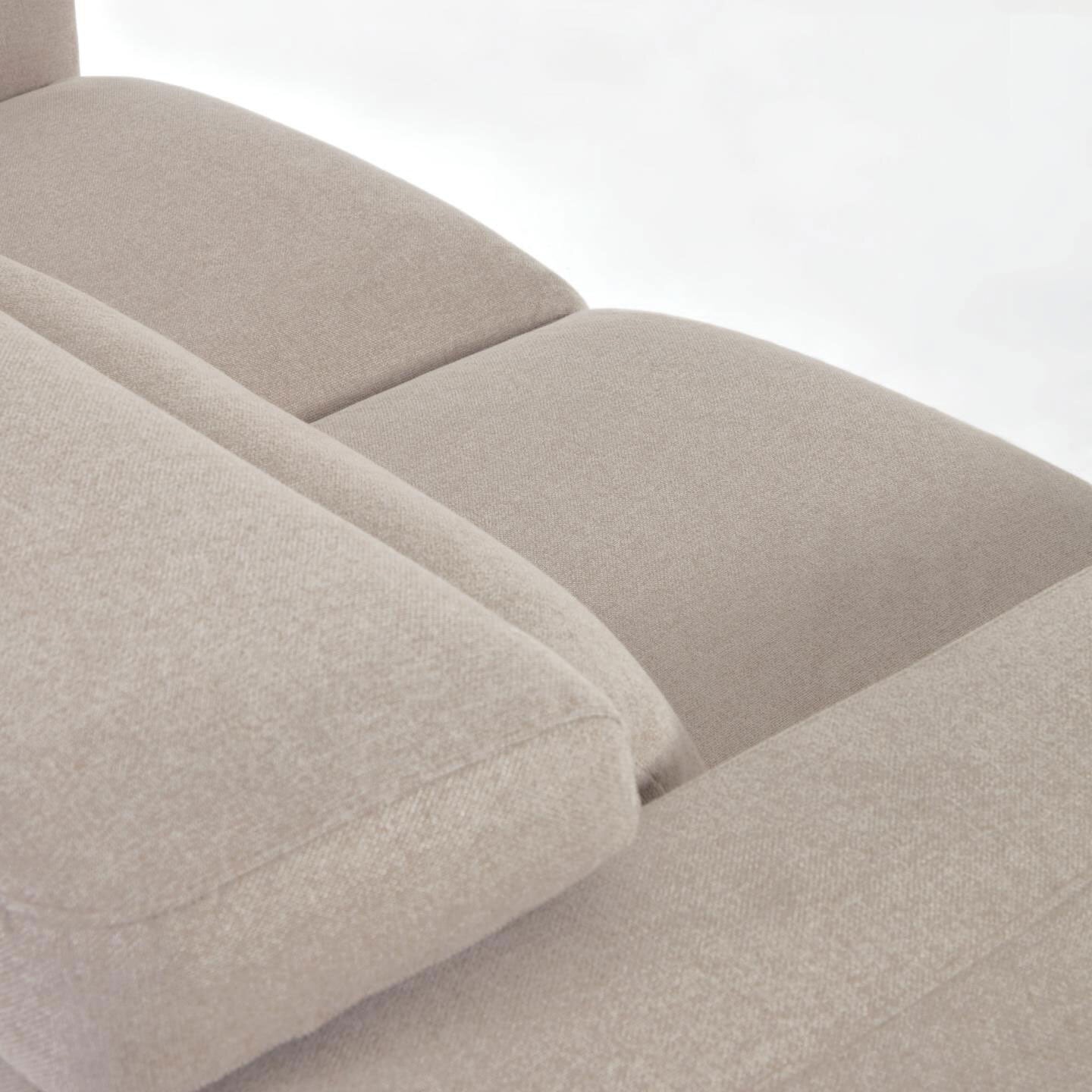 Kave Home Sofa 3-Sitzer SINGA beige