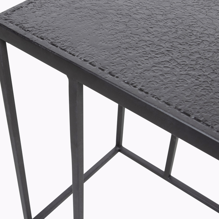 Garten Beistelltisch FEBE schwarz