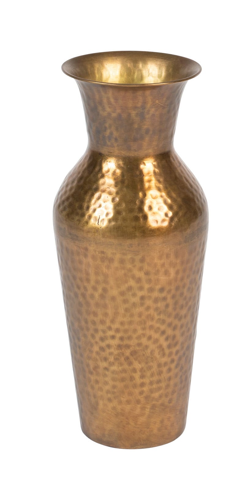 Vase DUNJA 40 cm messingfarbig