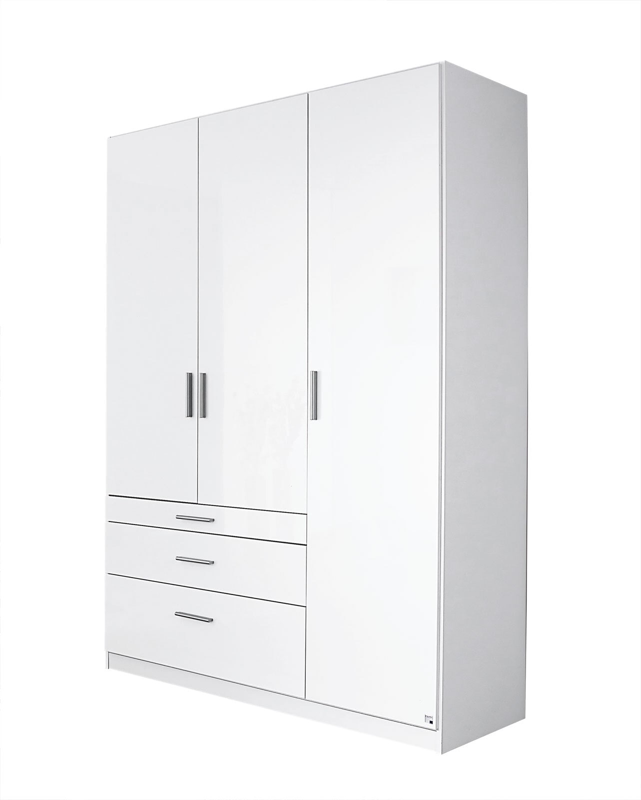 Kleiderschrank SELF DARIA 136 x 197 cm Alpinweiß