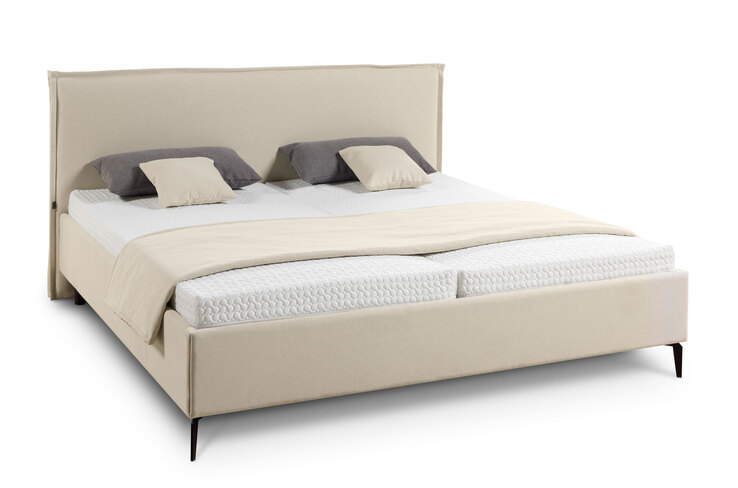 Musterring Polsterbett ELOS 140 x 200 cm cremebeige