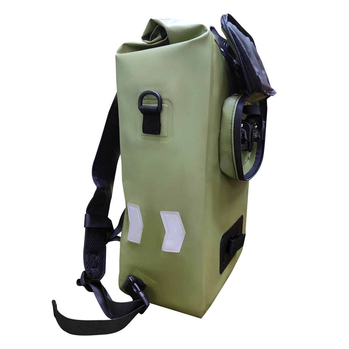 Rucksack 3 in 1 Gepäckträgertasche 28 Liter Army Green