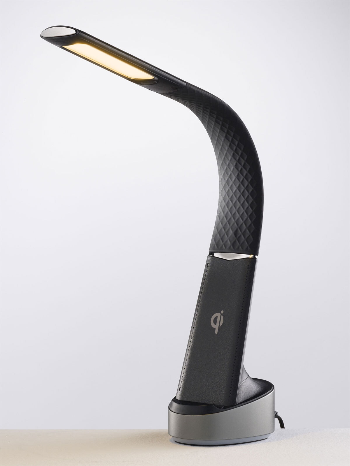 casaNOVA LED Schreibtischlampe JAZZ Qi schwarz