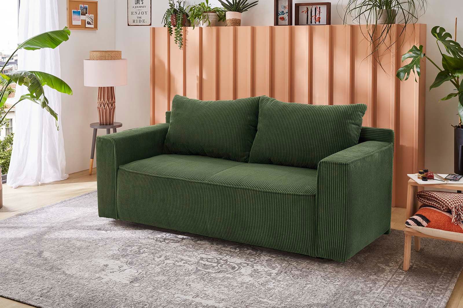 Schlafsofa RON grün