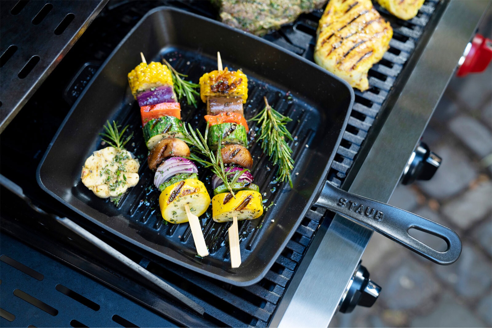 staub Grillpfanne GRILL PANS schwarz